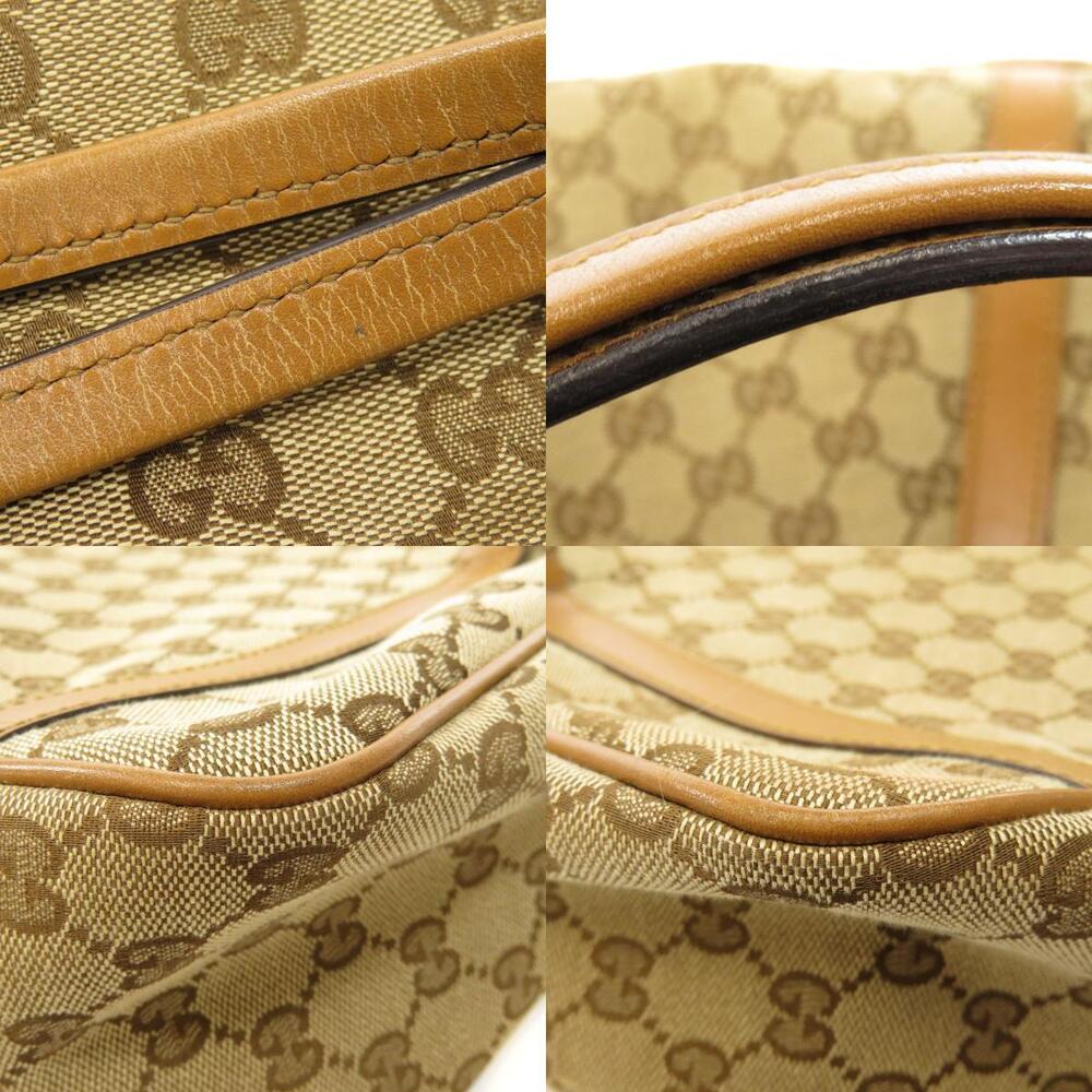 Gucci Twins Canvas bag Shoulder GG tote Brown - Picture 9 of 11